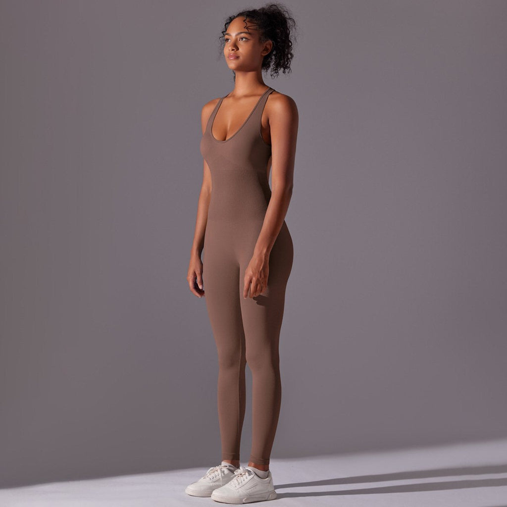 Womens Yoga Activewear 90% nylon 10% spandex Bodysuit Y-6655 print logo 87