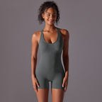 Womens Yoga Activewear 90% nylon 10% spandex Bodysuit Y-6655 print logo 71