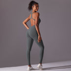 Womens Fitness Training 90% nylon 10% spandex Bodysuit Y-6655 print logo 71