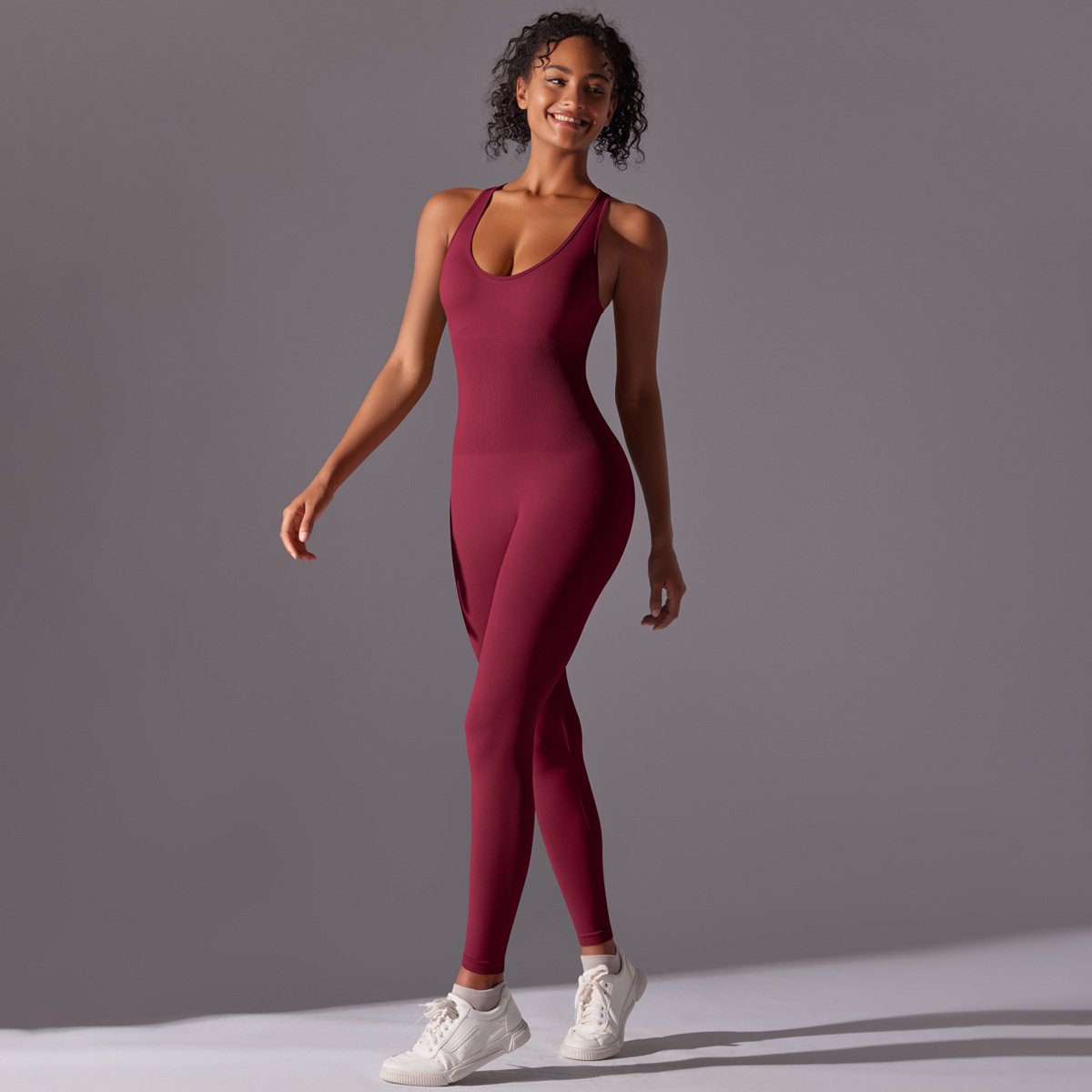 Womens Fitness Training 90% nylon 10% spandex Bodysuit Y-6655 print logo 56