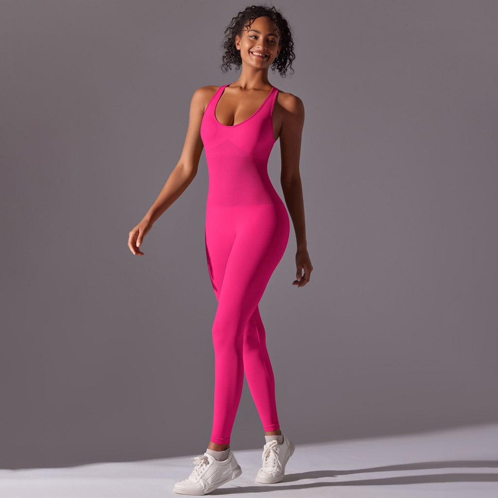 Womens Fitness Training 90% nylon 10% spandex Bodysuit Y-6655 print logo 36