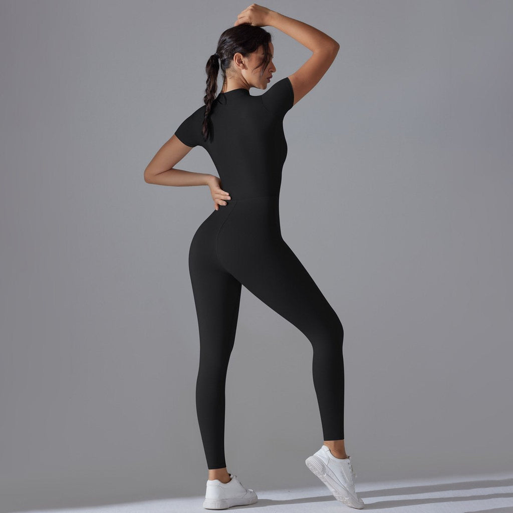 Womens Sports Training 75% nylon 25% spandex Bodysuit Y-6656 print logo 39