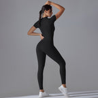 Womens Sports Training 75% nylon 25% spandex Bodysuit Y-6656 print logo 39