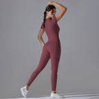 Womens Sports Training 75% nylon 25% spandex Bodysuit Y-6656 print logo 87