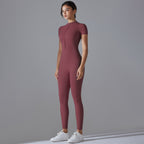 Womens Sports Training 75% nylon 25% spandex Bodysuit Y-6656 print logo 83