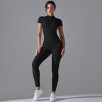 Womens Sports Training 75% nylon 25% spandex Bodysuit Y-6656 print logo 43