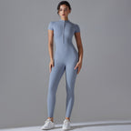 Womens Sports Training 75% nylon 25% spandex Bodysuit Y-6656 print logo 79