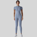 Womens Sports Training 75% nylon 25% spandex Bodysuit Y-6656 print logo 1