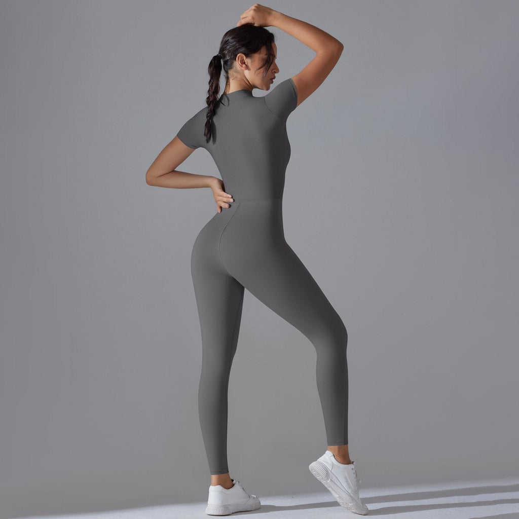 Womens Sports Training 75% nylon 25% spandex Bodysuit Y-6656 print logo 55
