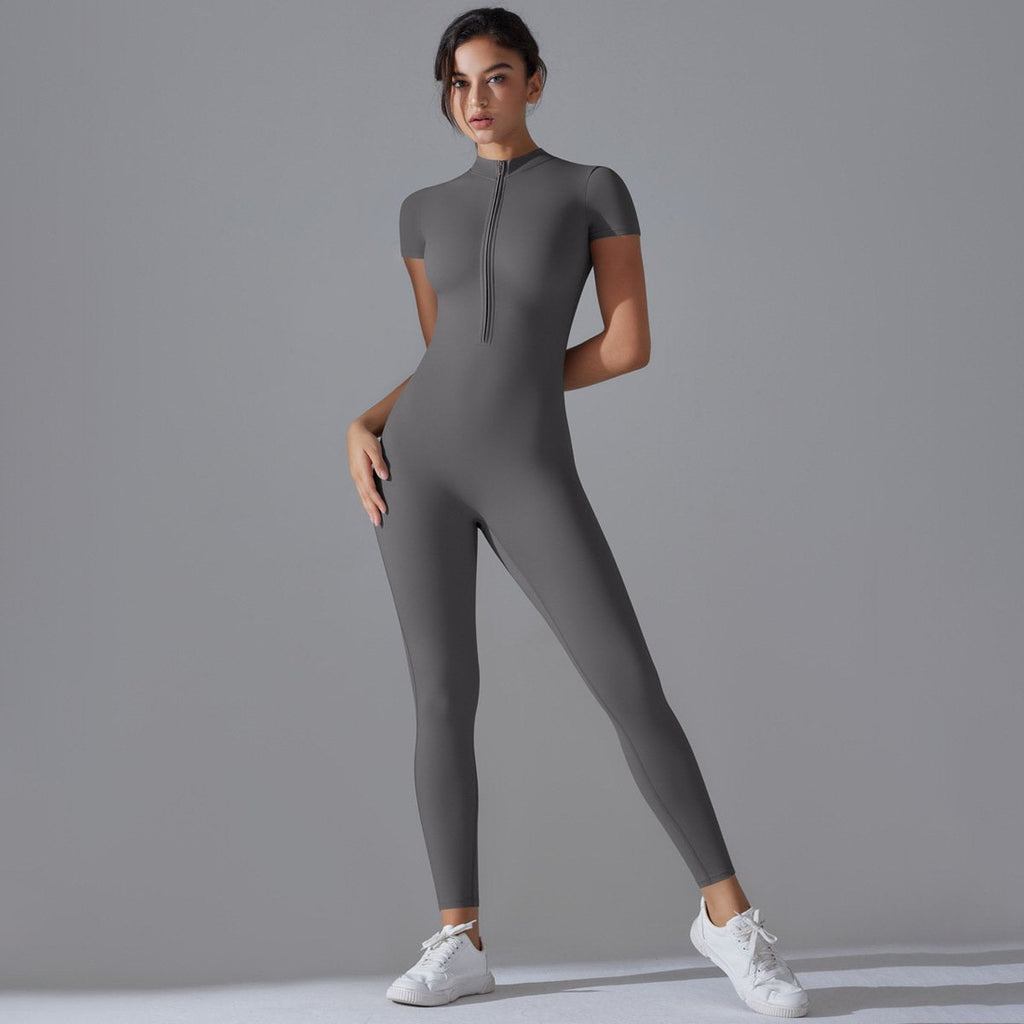 Womens Sports Training 75% nylon 25% spandex Bodysuit Y-6656 print logo 63