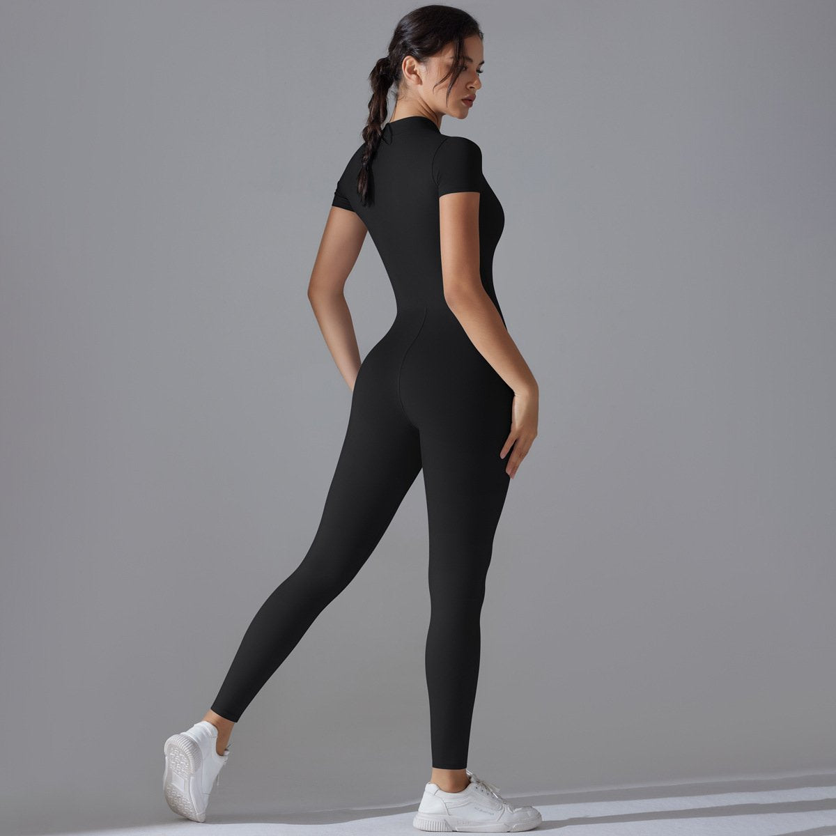 Womens Sports Training 75% nylon 25% spandex Bodysuit Y-6656 print logo 40