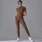 Womens Sports Training 75% nylon 25% spandex Bodysuit Y-6656 print logo 32