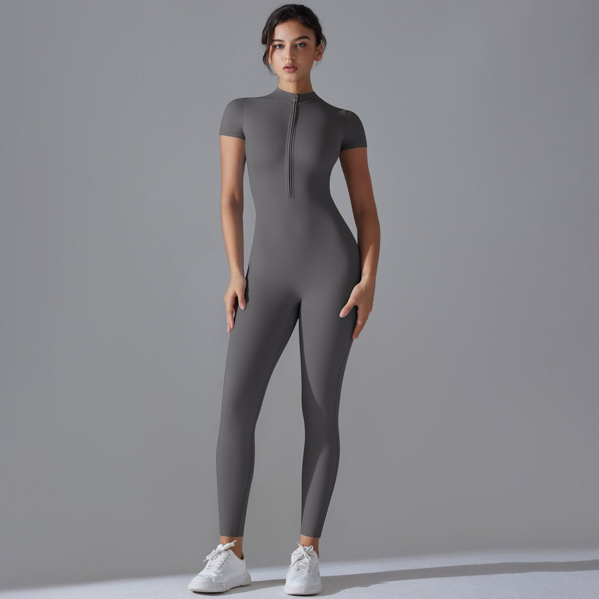 Womens Sports Training 75% nylon 25% spandex Bodysuit Y-6656 print logo 64