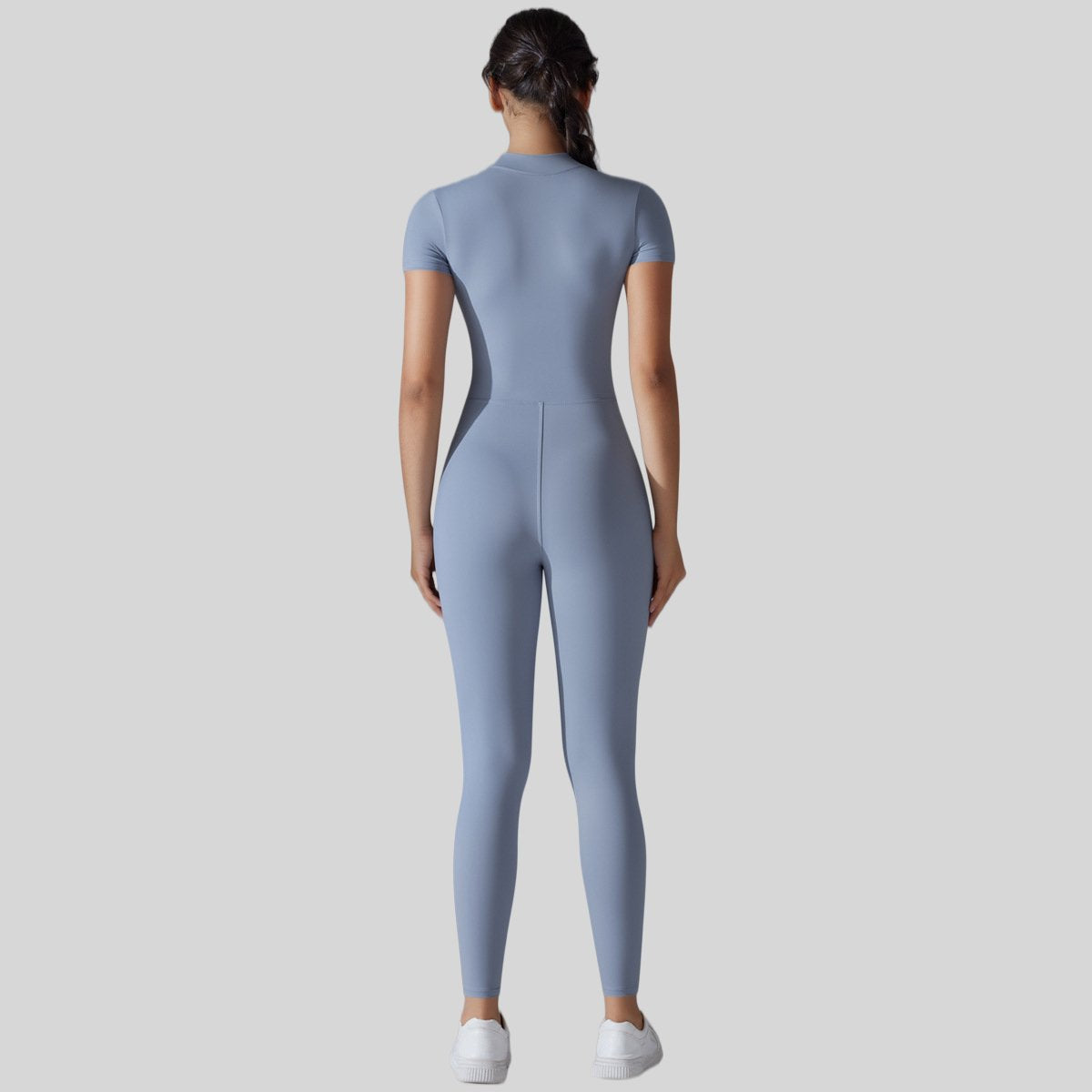 Womens Sports Training 75% nylon 25% spandex Bodysuit Y-6656 print logo 2