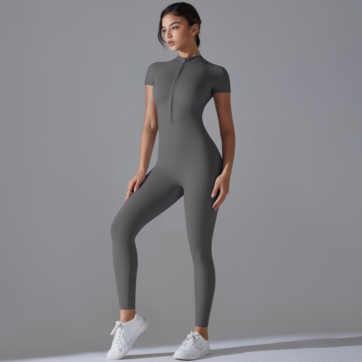Womens Sports Training 75% nylon 25% spandex Bodysuit Y-6656 print logo 60