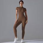 Womens Sports Training 75% nylon 25% spandex Bodysuit Y-6656 print logo 28