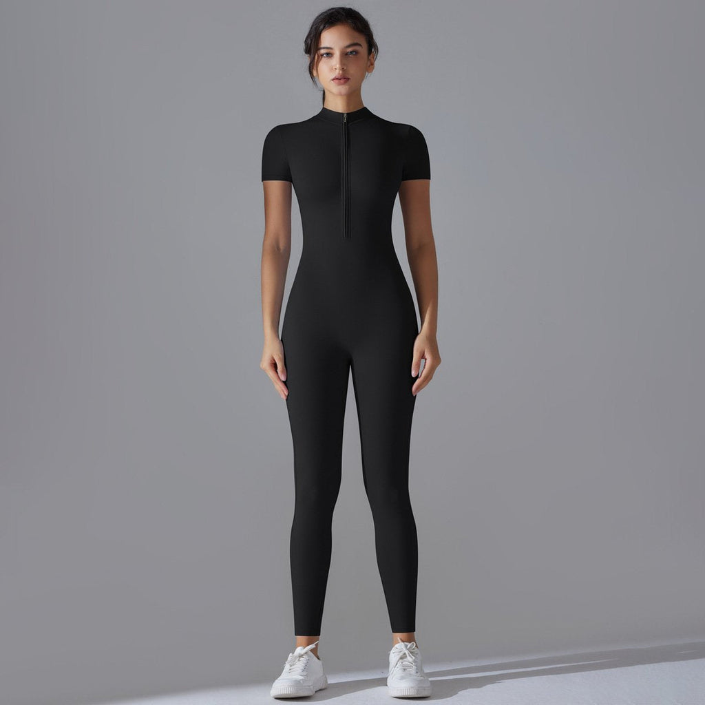 Womens Sports Training 75% nylon 25% spandex Bodysuit Y-6656 print logo 36