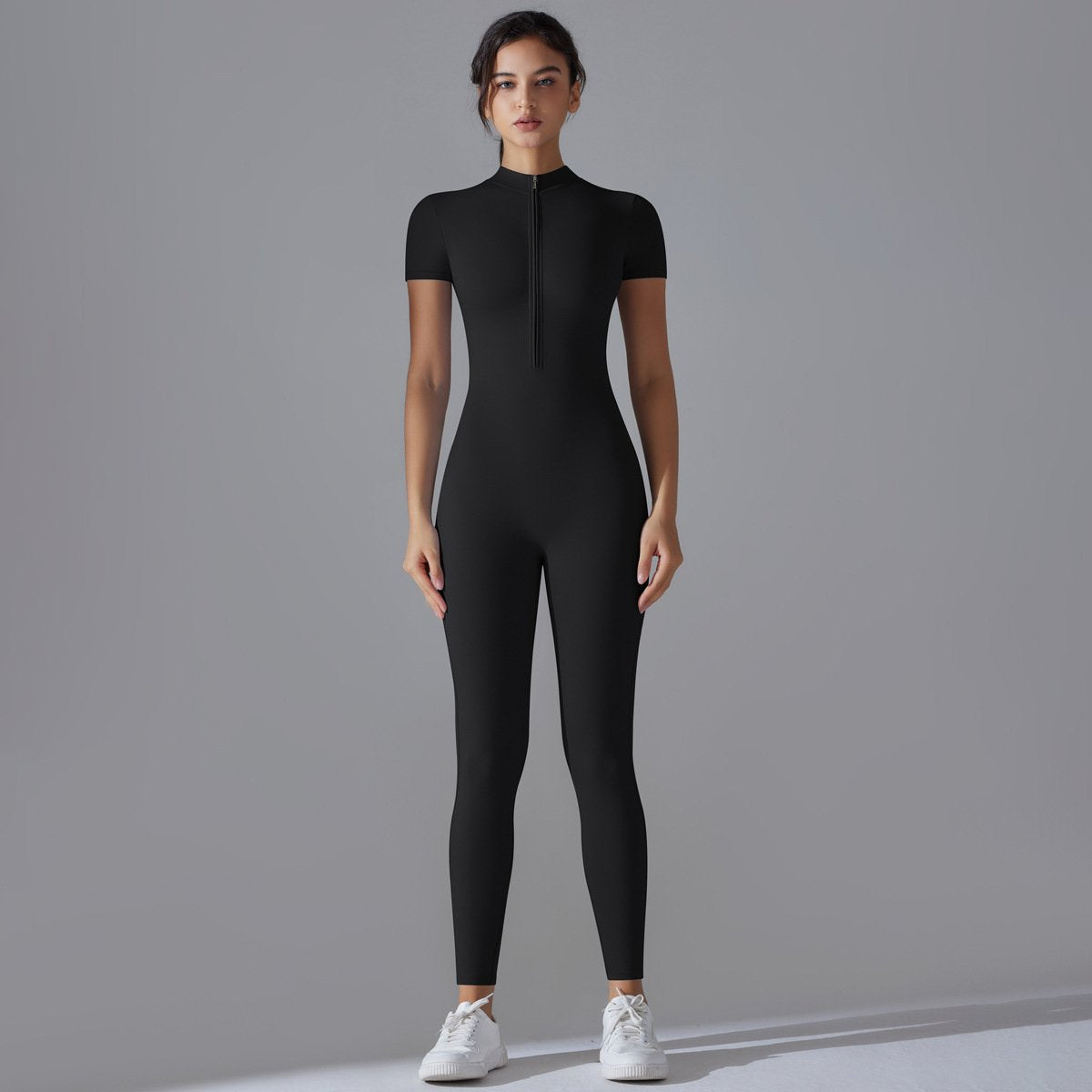 Womens Sports Training 75% nylon 25% spandex Bodysuit Y-6656 print logo 36