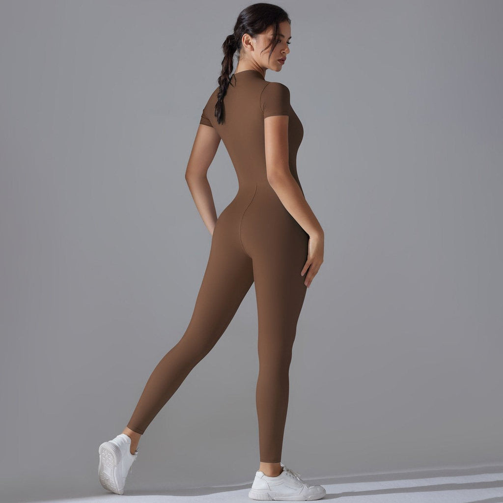 Womens Sports Training 75% nylon 25% spandex Bodysuit Y-6656 print logo 25