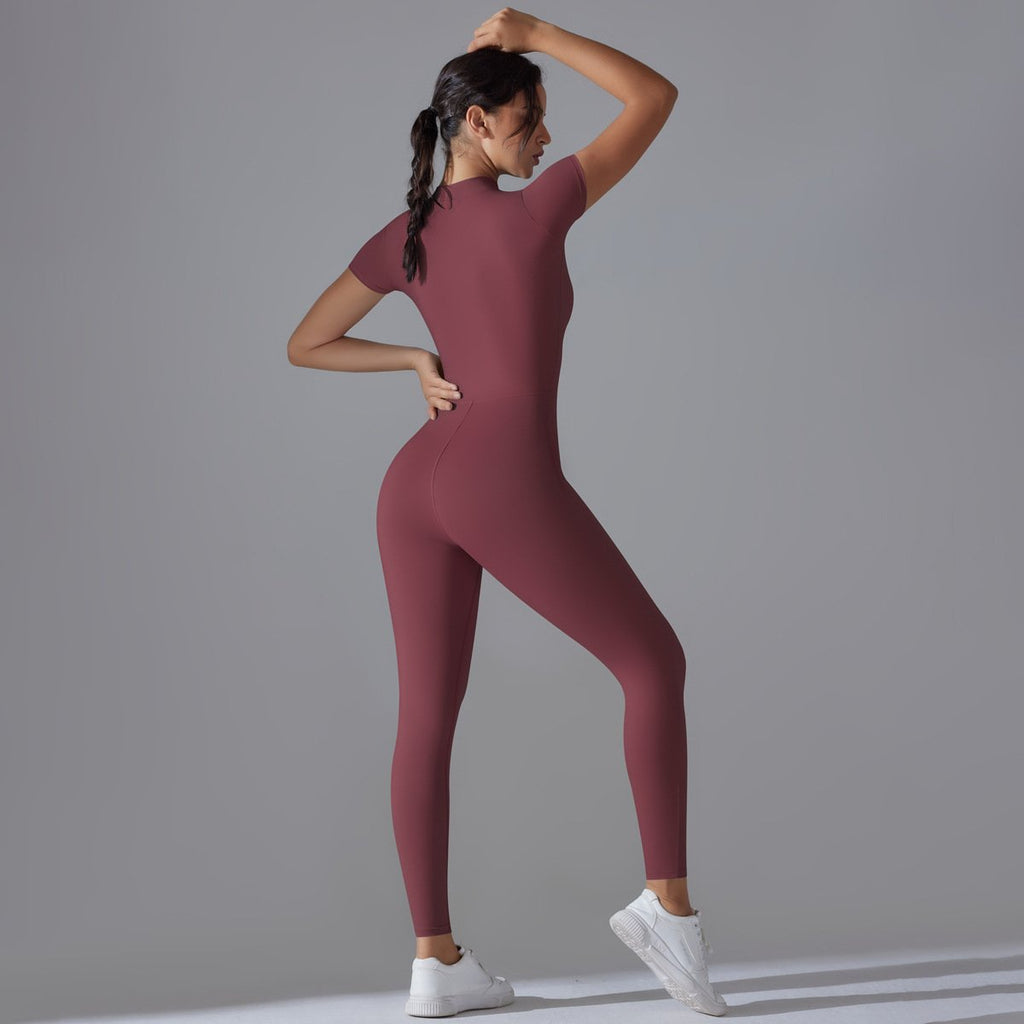 Womens Sports Training 75% nylon 25% spandex Bodysuit Y-6656 print logo 85