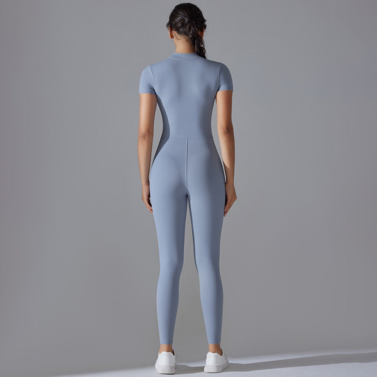 Womens Sports Training 75% nylon 25% spandex Bodysuit Y-6656 print logo 69