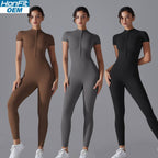 Womens Sports Training 75% nylon 25% spandex Bodysuit Y-6656 print logo 11