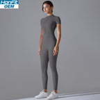 Womens Sports Training 75% nylon 25% spandex Bodysuit Y-6656 print logo 3