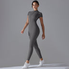 Womens Sports Training 75% nylon 25% spandex Bodysuit Y-6656 print logo 61