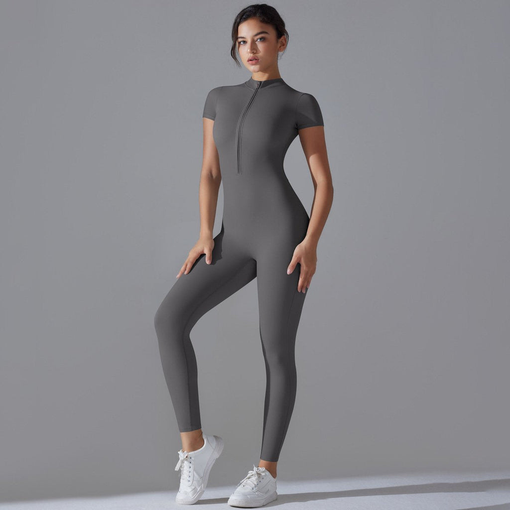 Womens Sports Training 75% nylon 25% spandex Bodysuit Y-6656 print logo 65