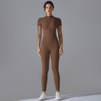 Womens Sports Training 75% nylon 25% spandex Bodysuit Y-6656 print logo 21