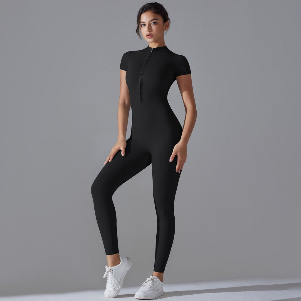 Womens Sports Training 75% nylon 25% spandex Bodysuit Y-6656 print logo 50