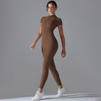 Womens Sports Training 75% nylon 25% spandex Bodysuit Y-6656 print logo 30