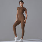 Womens Sports Training 75% nylon 25% spandex Bodysuit Y-6656 print logo 34