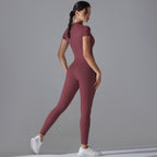 Womens Sports Training 75% nylon 25% spandex Bodysuit Y-6656 print logo 86
