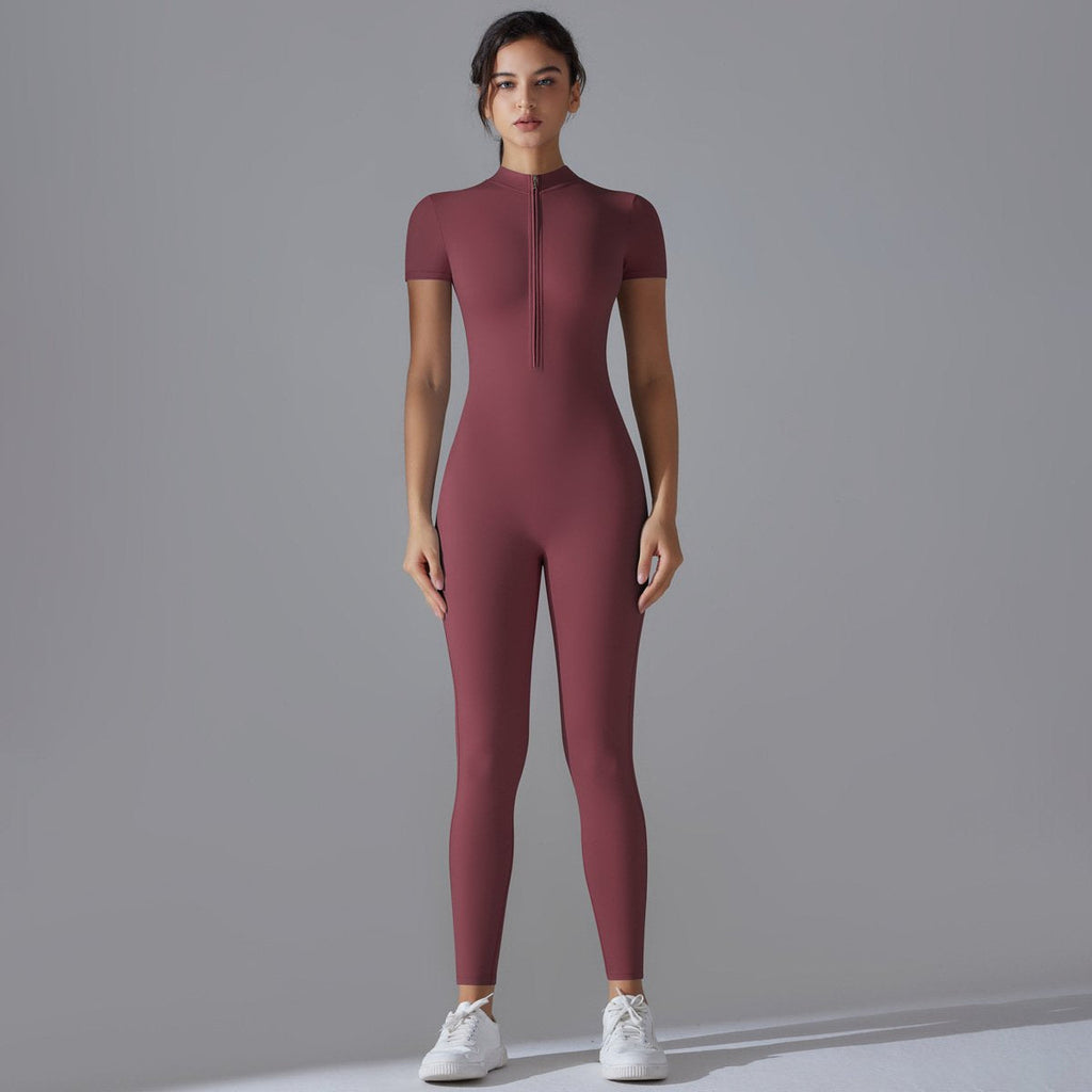 Womens Sports Training 75% nylon 25% spandex Bodysuit Y-6656 print logo 82