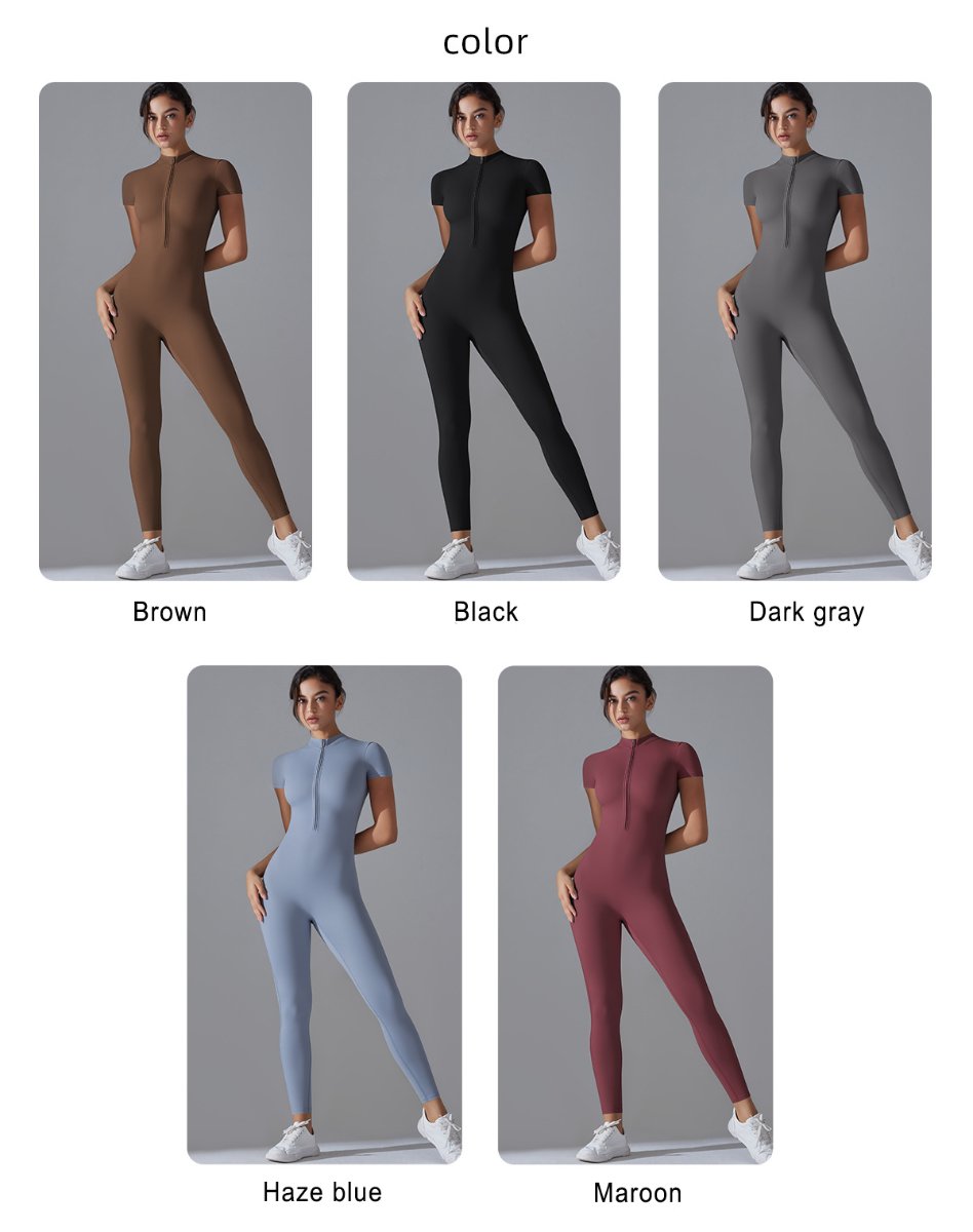 Womens Sports Training 75% nylon 25% spandex Bodysuit Y-6656 print logo 20