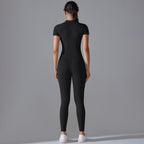 Womens Sports Training 75% nylon 25% spandex Bodysuit Y-6656 print logo 38