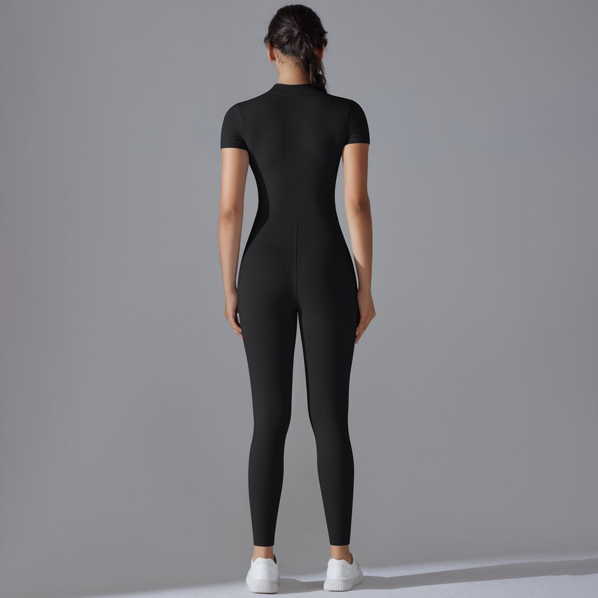 Womens Sports Training 75% nylon 25% spandex Bodysuit Y-6656 print logo 38