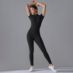Womens Sports Training 75% nylon 25% spandex Bodysuit Y-6656 print logo 46
