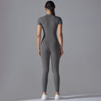 Womens Sports Training 75% nylon 25% spandex Bodysuit Y-6656 print logo 54