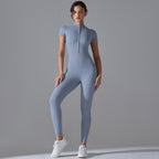 Womens Sports Training 75% nylon 25% spandex Bodysuit Y-6656 print logo 74
