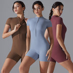 Womens Sports Fitness 75% nylon 25% spandex Bodysuit Y-6657 print logo 67