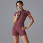 Womens Sports Fitness 75% nylon 25% spandex Bodysuit Y-6657 print logo 80