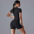 Womens Sports Fitness 75% nylon 25% spandex Bodysuit Y-6657 print logo 46