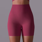 Womens Yoga Activewear 90% nylon 10%spandex Seamless Shorts Y-6659 print logo 57