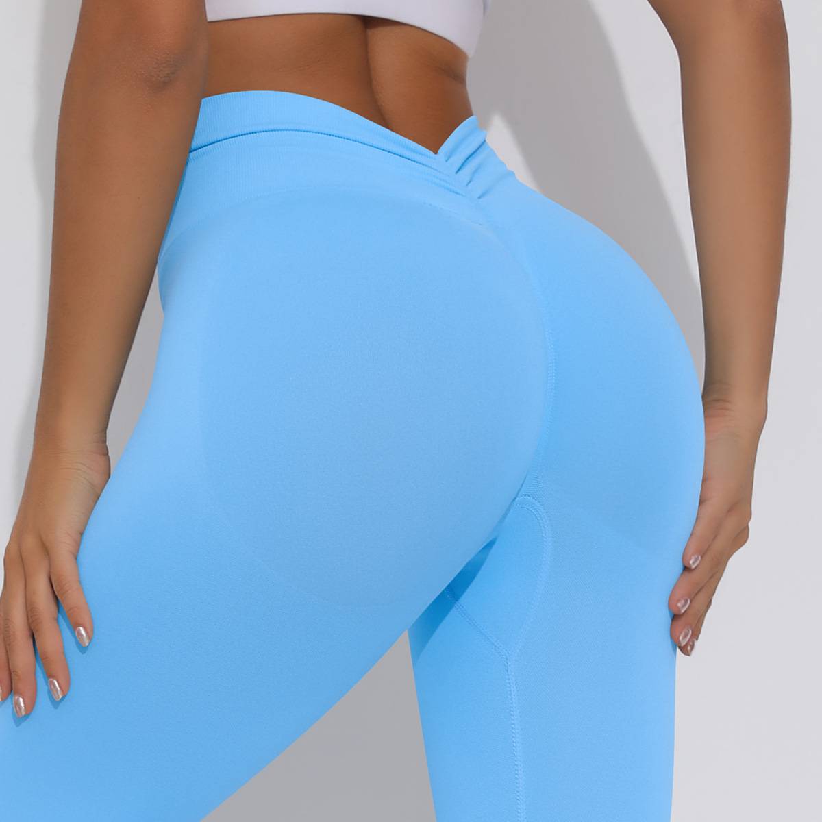 Womens Training Yoga 90%nylon 10%spandex Leggings Y-6659 print logo 39
