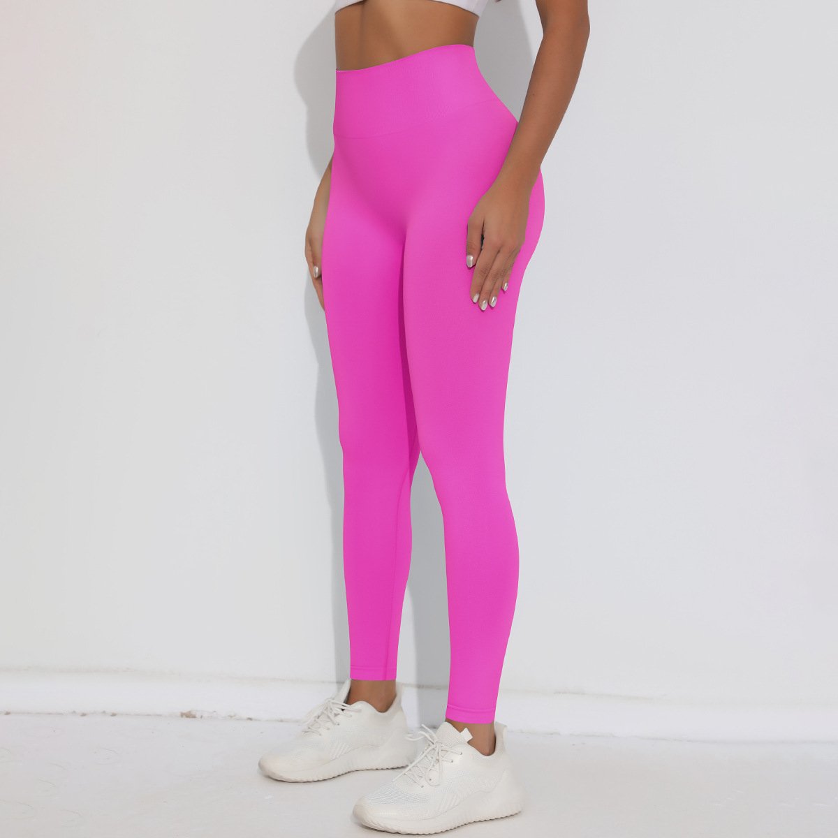 Womens Training Yoga 90%nylon 10%spandex Leggings Y-6659 print logo 67