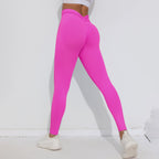 Womens Training Yoga 90%nylon 10%spandex Leggings Y-6659 print logo 7