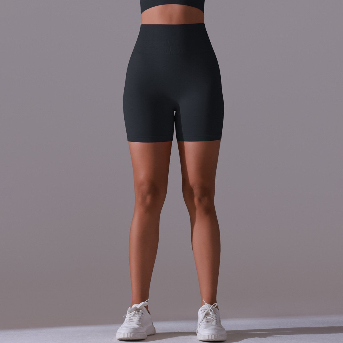 Womens Yoga Activewear 90% nylon 10%spandex Seamless Shorts Y-6659 print logo 41