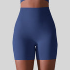 Womens Yoga Activewear 90% nylon 10%spandex Seamless Shorts Y-6659 print logo 1